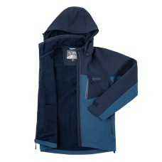 Men softshell jacket Kilpi Ravio-M N dark blue KILPI - view 4