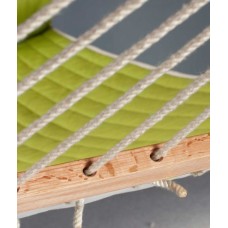 Double hammock with spreader bar and padded lying Alabama Avocado LA SIESTA - view 8