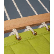 Double hammock with spreader bar and padded lying Alabama Avocado LA SIESTA - view 7