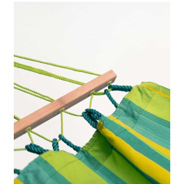 Single Spreader Bar Hammock Alisio Lime LA SIESTA - view 4