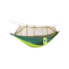 Single touristic hammock with net Sloth Moss BEOUTDOOR - view 2