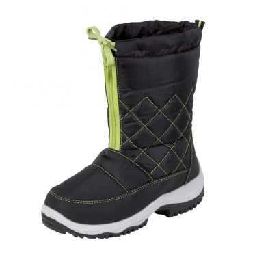 Fizzy Kid`s Winter Boots Fizzy Noir/Anis LHOTSE - view 2