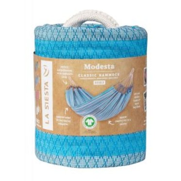 Double classic hammock Modesta azure LA SIESTA - view 5
