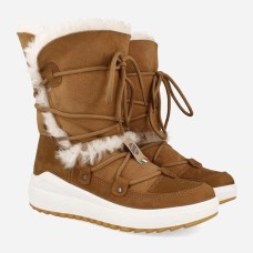 Lady`s  Leather Winter Boots with membrane Iqaluit Camel LHOTSE - view 7
