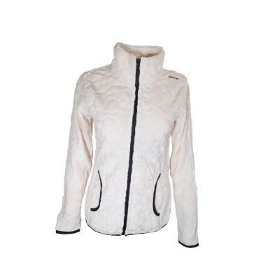 Lady`s Fleece Jacket Vanina blanc LHOTSE - view 2