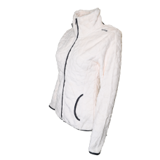 Lady`s Fleece Jacket Vanina blanc LHOTSE - view 5