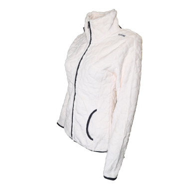 Lady`s Fleece Jacket Vanina blanc LHOTSE - view 3