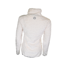Lady`s Fleece Jacket Vanina blanc LHOTSE - view 4