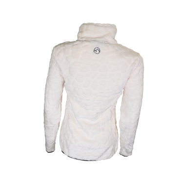Lady`s Fleece Jacket Vanina blanc LHOTSE - view 4