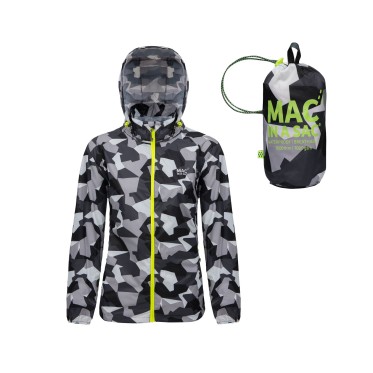 JACKET WATERPROOF ORIGIN WHITE CAMO MAC IN A SAC - view 2