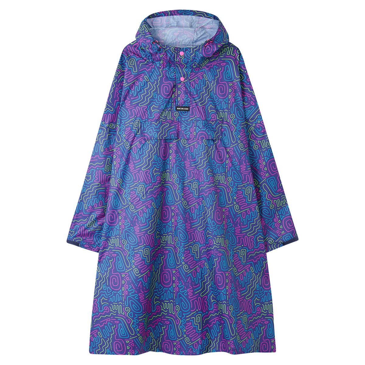 Waterproof Poncho Mac in a Sac | 10 000 mm | With Sleeves MAC IN A SAC - view 4 - Extreme-bg.com Waterproof Poncho Mac in a Sac | 10 000 mm | With Sleeves MAC IN A SAC - view 4