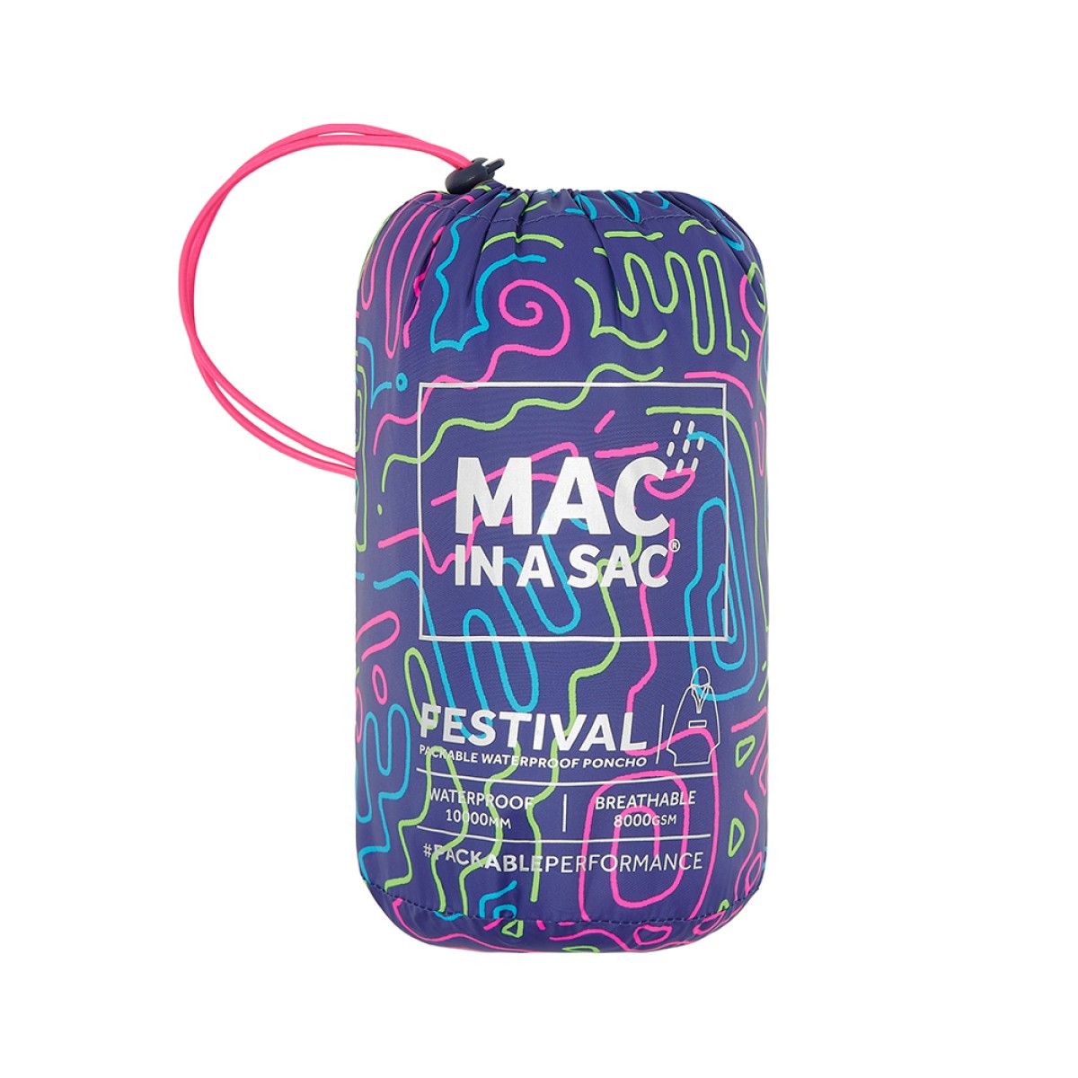 Waterproof Poncho Mac in a Sac | 10 000 mm | With Sleeves MAC IN A SAC - view 10 - Extreme-bg.com Waterproof Poncho Mac in a Sac | 10 000 mm | With Sleeves MAC IN A SAC - view 10