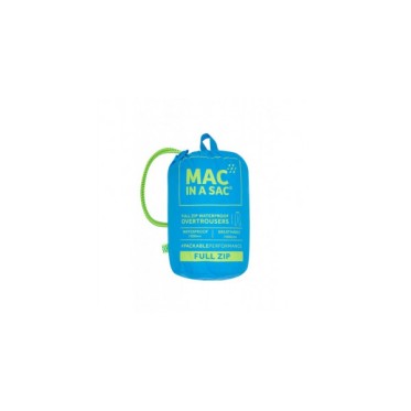 Панталон водоустойчив Mac in a sac Origin 2 Full Zip Overtrousers Neon Blue MAC IN A SAC - изглед 5