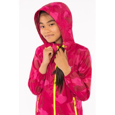 Детско яке водоустойчиво Mac in a Sac Origin 2 Kids Pink Camo MAC IN A SAC - изглед 7
