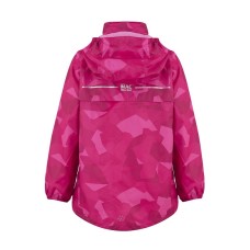 Kids jacket waterproof Mac in a Sac Origin 2 kids Pink Camo MAC IN A SAC - view 3