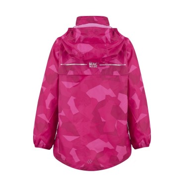 Детско яке водоустойчиво Mac in a Sac Origin 2 Kids Pink Camo MAC IN A SAC - изглед 3