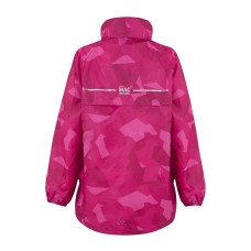 Kids jacket waterproof Mac in a Sac Origin 2 kids Pink Camo MAC IN A SAC - view 4