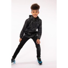 Kids jacket waterproof Mac in a Sac Origin 2 kids Jet Black MAC IN A SAC - view 7