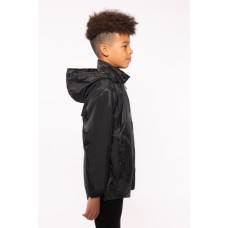 Kids jacket waterproof Mac in a Sac Origin 2 kids Jet Black MAC IN A SAC - view 9