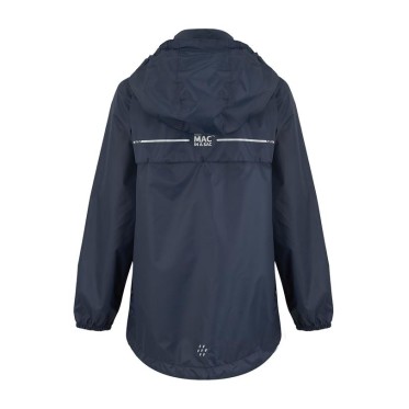 Kids jacket waterproof Mac in a Sac Origin 2 kids Navy MAC IN A SAC - view 4