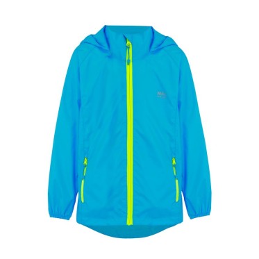Детско яке водоустойчиво Mac in a Sac Origin 2 Kids Neon Blue MAC IN A SAC - изглед 3