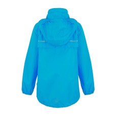 Kids jacket waterproof Mac in a Sac Origin 2 kids Neon Blue MAC IN A SAC - view 5