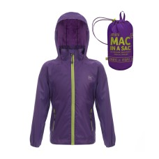 Яке детско водоустойчиво Mac in a Sac Origin violet MAC IN A SAC - изглед 2