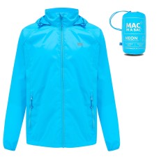 Waterproof jacket Origin 2 Neon Blue N MAC IN A SAC - view 2