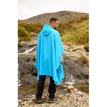 Дъждобран Mac in a sac Mias Poncho neon blue MAC IN A SAC - изглед 4