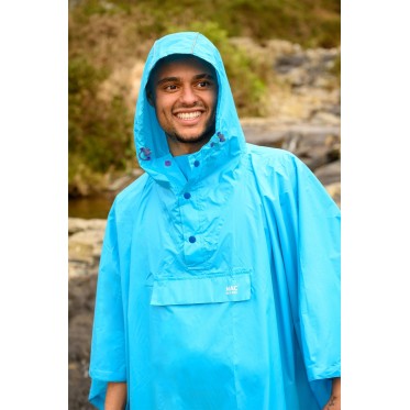 Дъждобран Mac in a sac Mias Poncho neon blue MAC IN A SAC - изглед 3