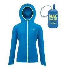 Ветроустойчиво яке за колоездене и тичане Mac in a Sac Ultra blue spark MAC IN A SAC - изглед 2