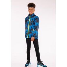 Kids jacket waterproof Mac in a Sac Origin 2 kids Blue Camo MAC IN A SAC - view 6