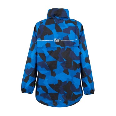Детско яке водоустойчиво Mac in a Sac Origin 2 Kids Blue Camo MAC IN A SAC - изглед 9