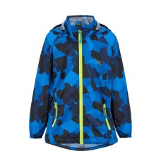 Kids jacket waterproof Mac in a Sac Origin 2 kids Blue Camo MAC IN A SAC - view 10