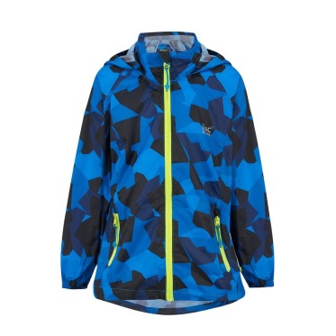 Детско яке водоустойчиво Mac in a Sac Origin 2 Kids Blue Camo MAC IN A SAC - изглед 10