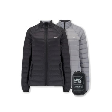 Ladies Down Jacket Reversible Mac In A Sac Polar Down BLGR MAC IN A SAC - view 2