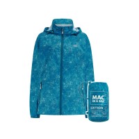 EDITION Packable Waterproof Jacket Mac in a Sac – Teal Etch