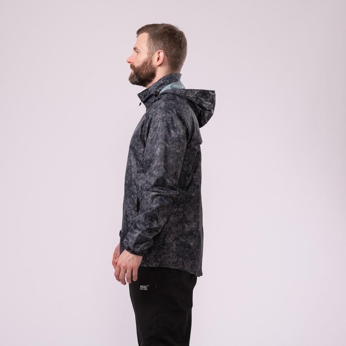 Водоустойчиво сгъваемо яке Mac in a Sac EDITION – Black Etch MAC IN A SAC - изглед 6