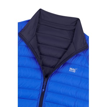 Down jacket reversible Mac in a sac Polar Down Navy/Saxe Blue MAC IN A SAC - view 6
