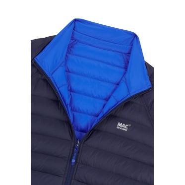 Down jacket reversible Mac in a sac Polar Down Navy/Saxe Blue MAC IN A SAC - view 3