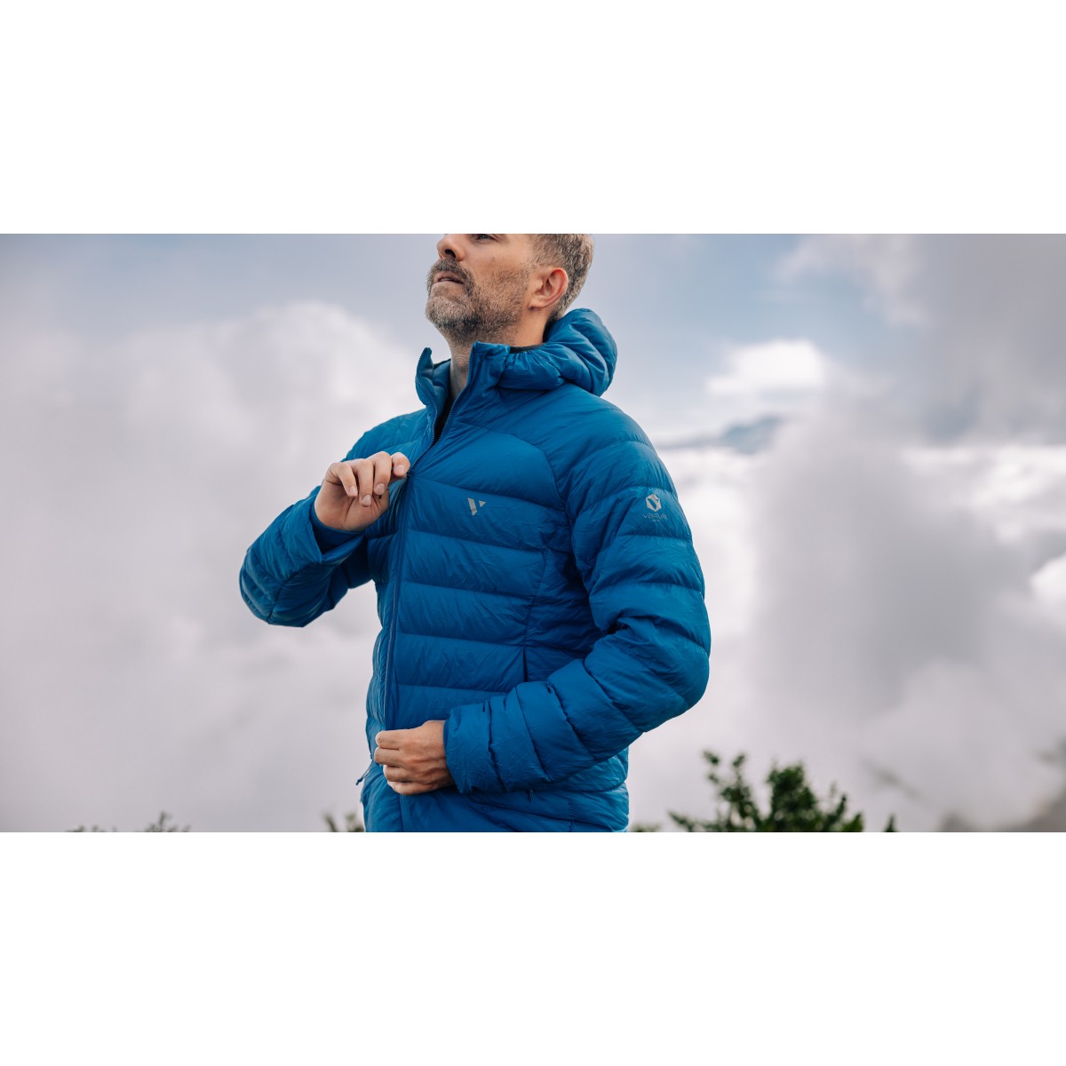 Men's Down Jacket Mac in a Sac Summit Ocean Blue | 600 Fill Power MAC IN A SAC - view 5