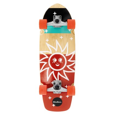 Сърф Скейт Mindless Soul 29.5 – Маневрен, Стабилен и Пъргав за „Сърфиране“ по Асфалта MINDLESS - изглед 1