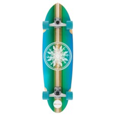 Сърф Скейт Mindless Wake 35 – Дълъг Сърф Борд за Асфалт с Pintail Дизайн и ABEC 9 (син)