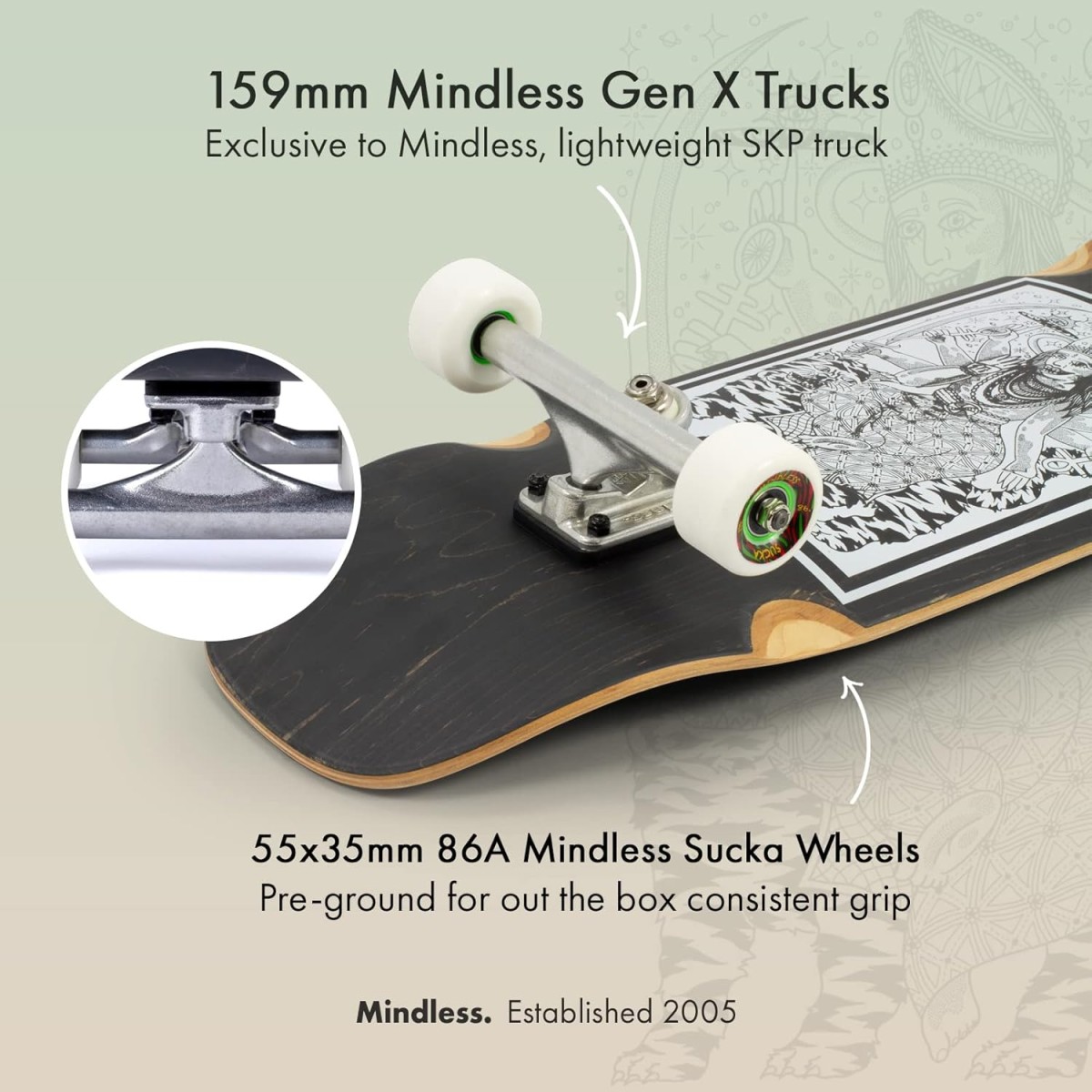 Лонгборд Mindless Tiger Sword MINDLESS - изглед 8
