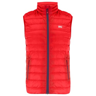 Men's down vest Mac in a sac Gilet red MAC IN A SAC - view 2