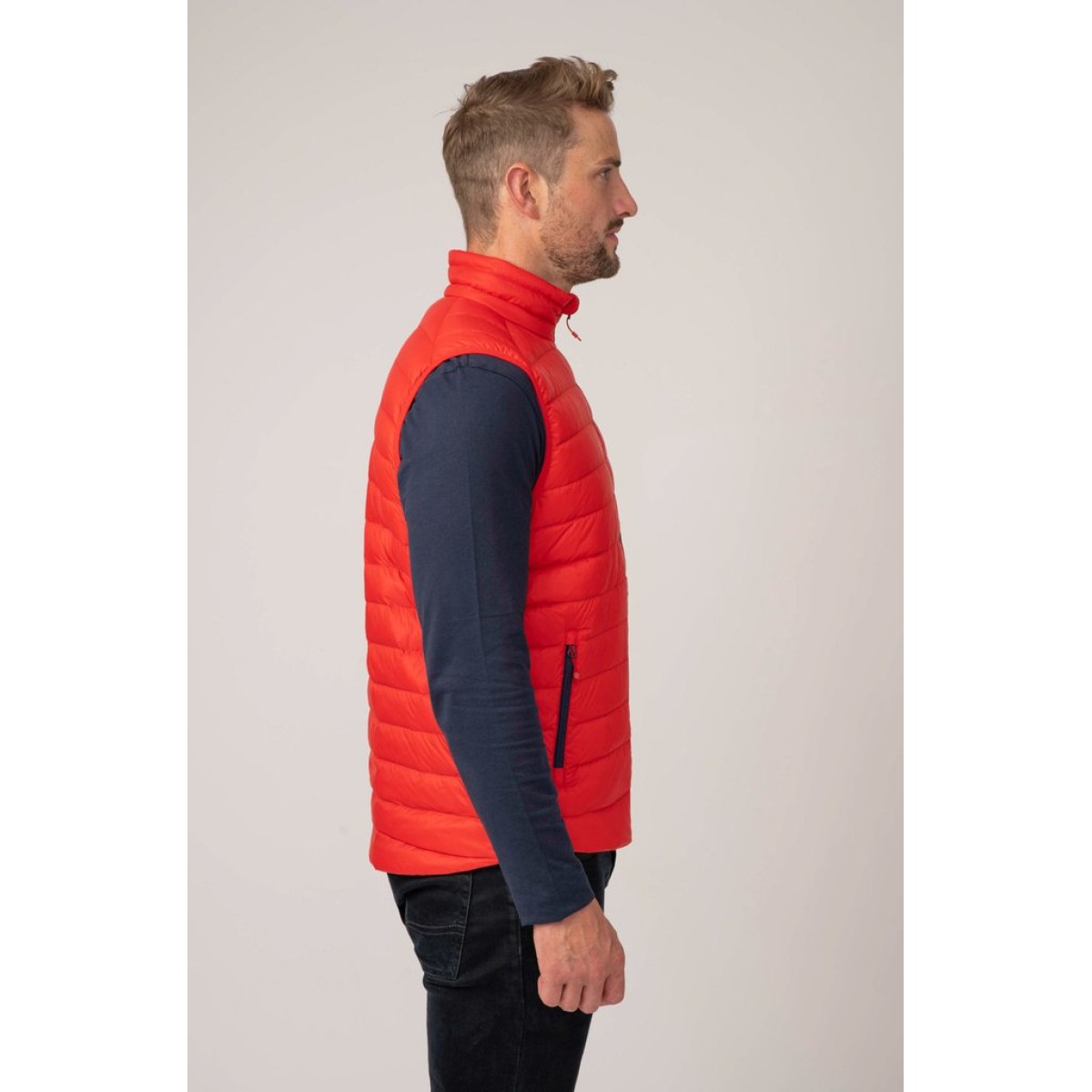 Мъжки пухен елек Mac in a sac Gilet red MAC IN A SAC - изглед 8