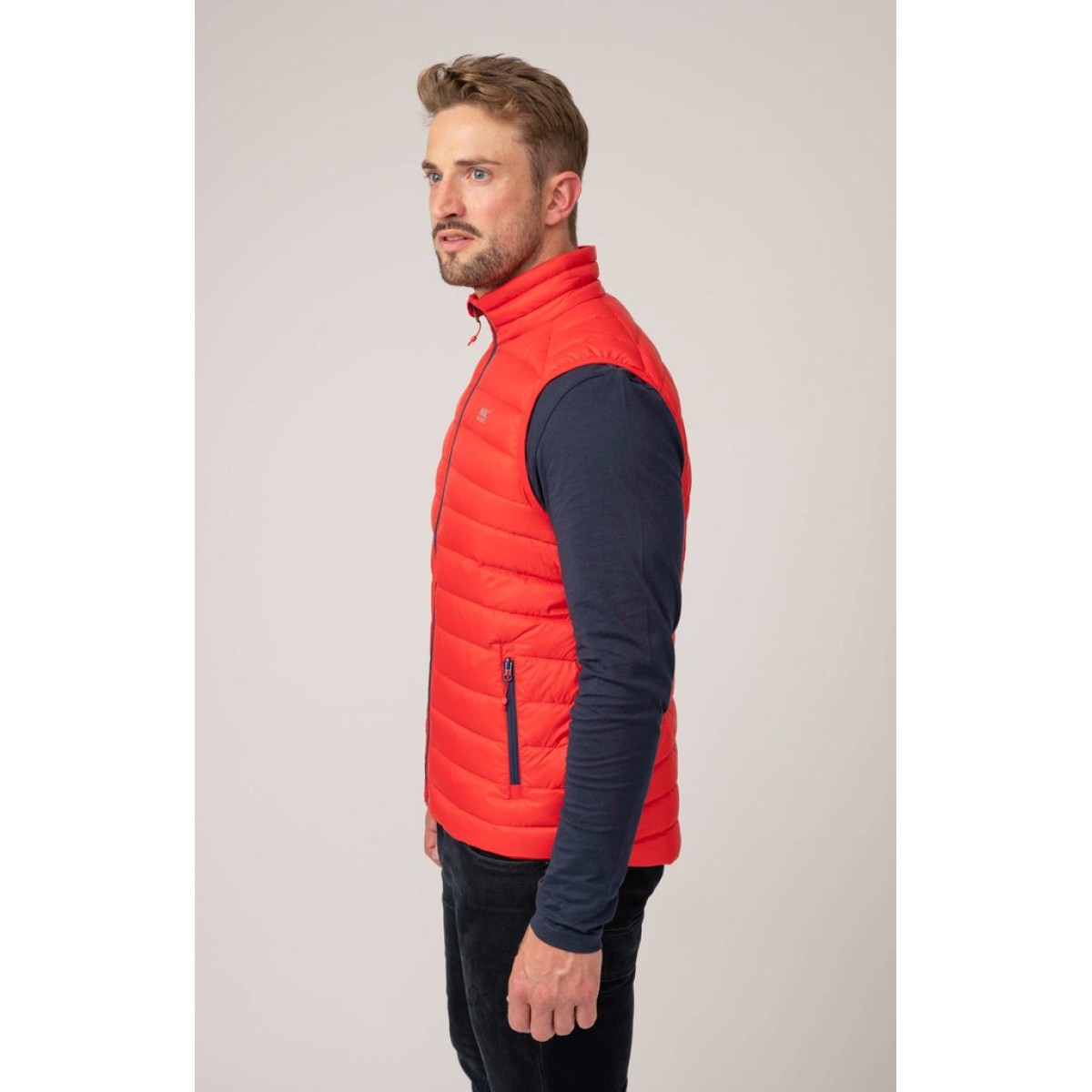 Мъжки пухен елек Mac in a sac Gilet red MAC IN A SAC - изглед 7