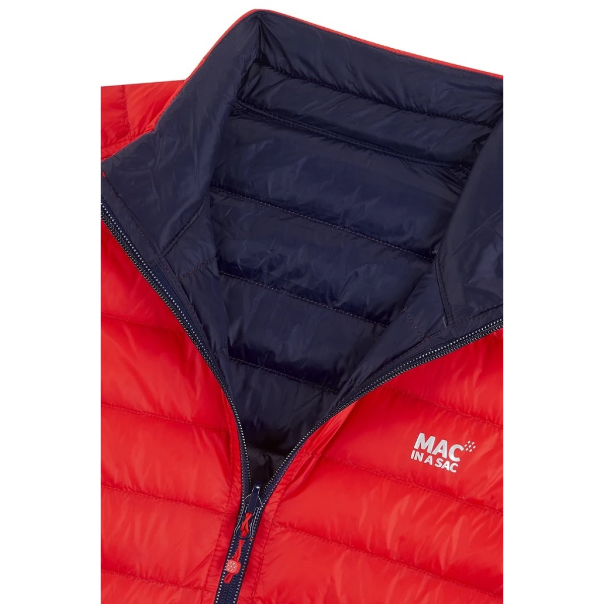 Пухено двулицево яке Mac in a sac Polar Down red/navy  MAC IN A SAC - изглед 6