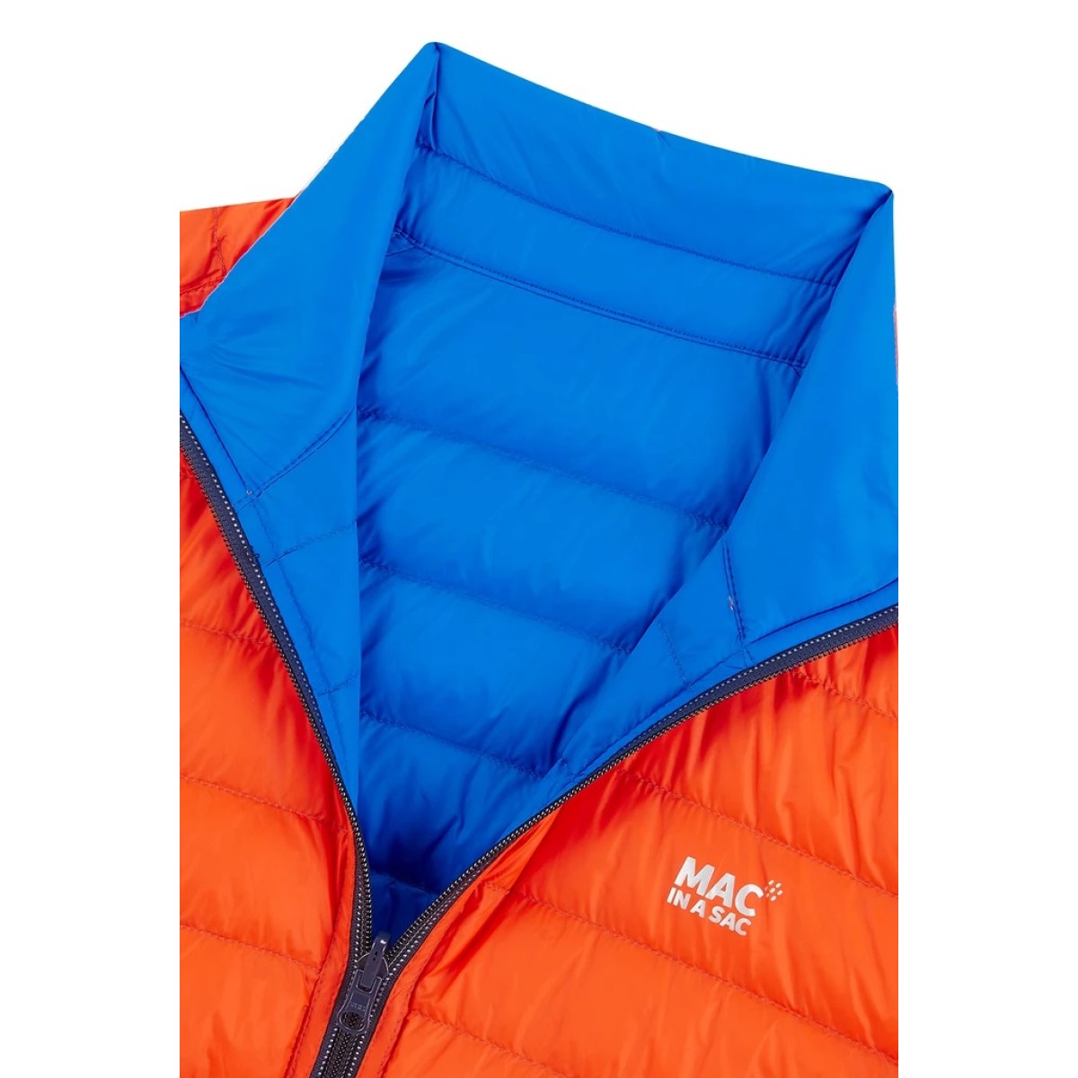 Down jacket reversible Mac in a sac Polar Down royal/flame  MAC IN A SAC - view 7