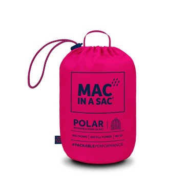 Дамско пухено двулицево яке Mac in a sac Polar Down Fuchsia/Navy MAC IN A SAC - изглед 18